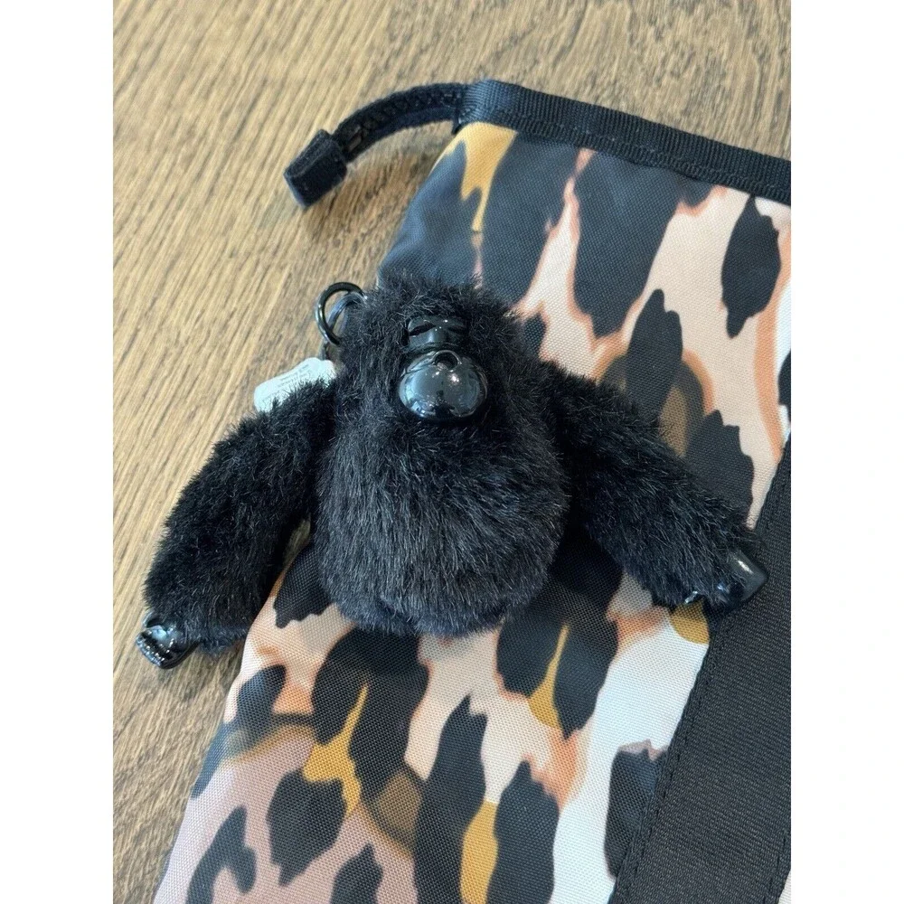 Kipling KYOKOL WI Large Tote Shoulder Bag Animal Print Gorilla Charm TM5124900 - Picture 5 of 16